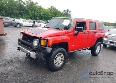 2009 Hummer H3 Suv from USA, damaged, VIN 5GTEN13E998106992